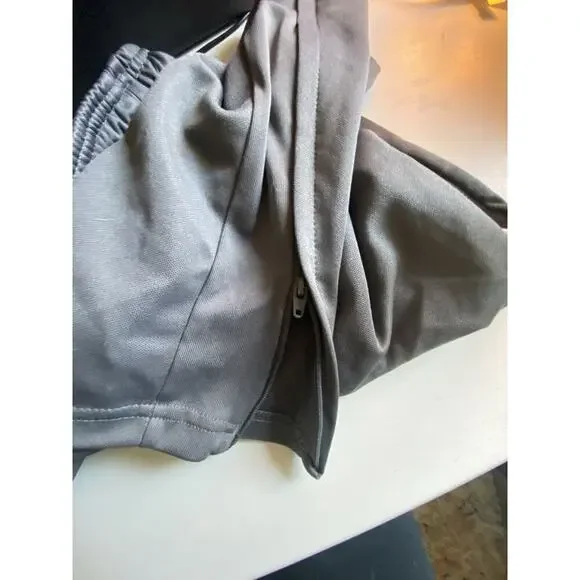 Adidas Pants Aeroready Gray Running Track Pants Size Xl 30x33 - Picture 10 of 10
